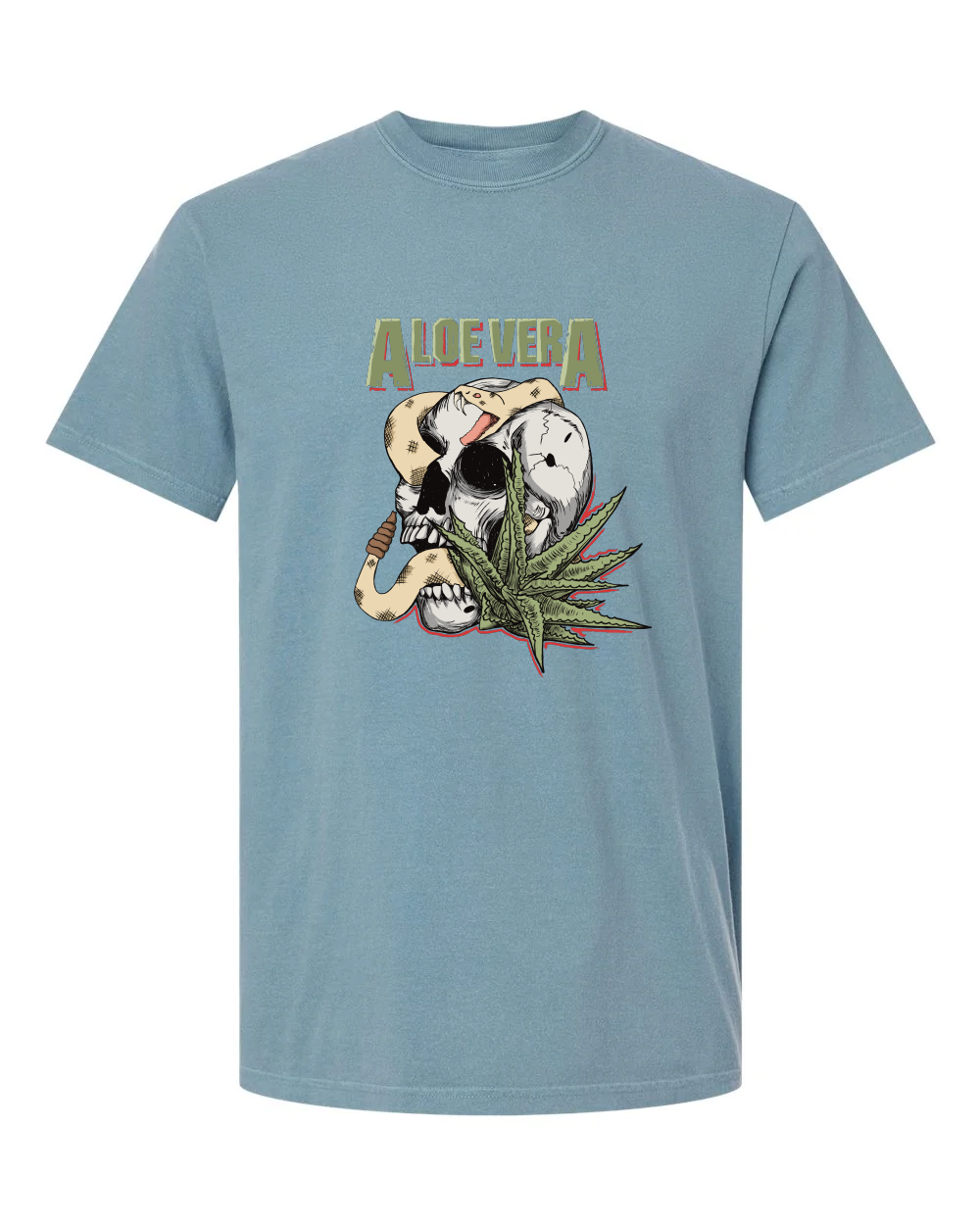 Aloe Vera Plant Themed Band T-Shirt