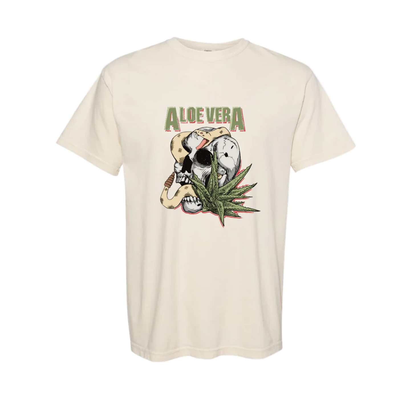 Aloe Vera Plant Themed Band T-Shirt