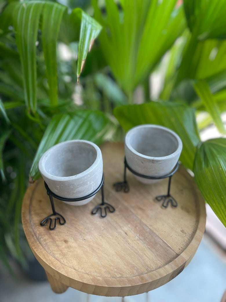 Lucky Feet Pot w/ Stand