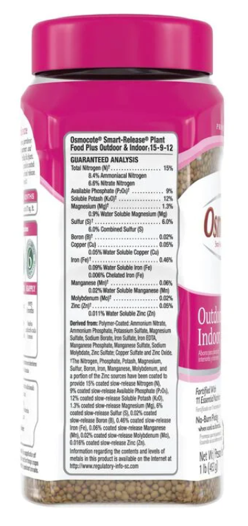 Osmocote Plus Indoor Plant Food