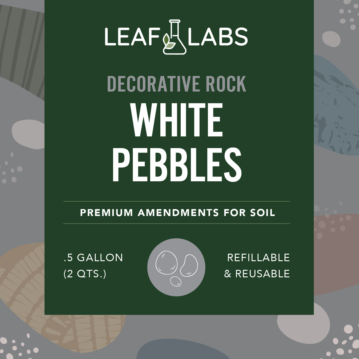 LeafLabs White Pebbles
