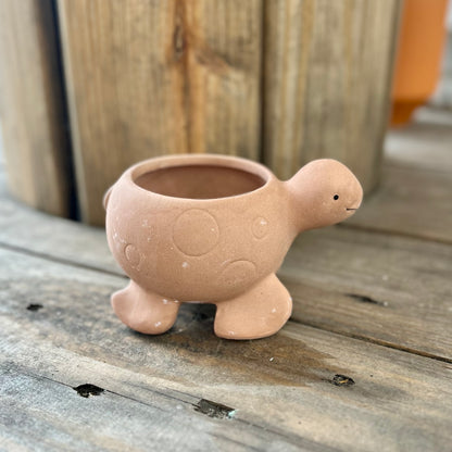 Mini Animal Planters Terracotta