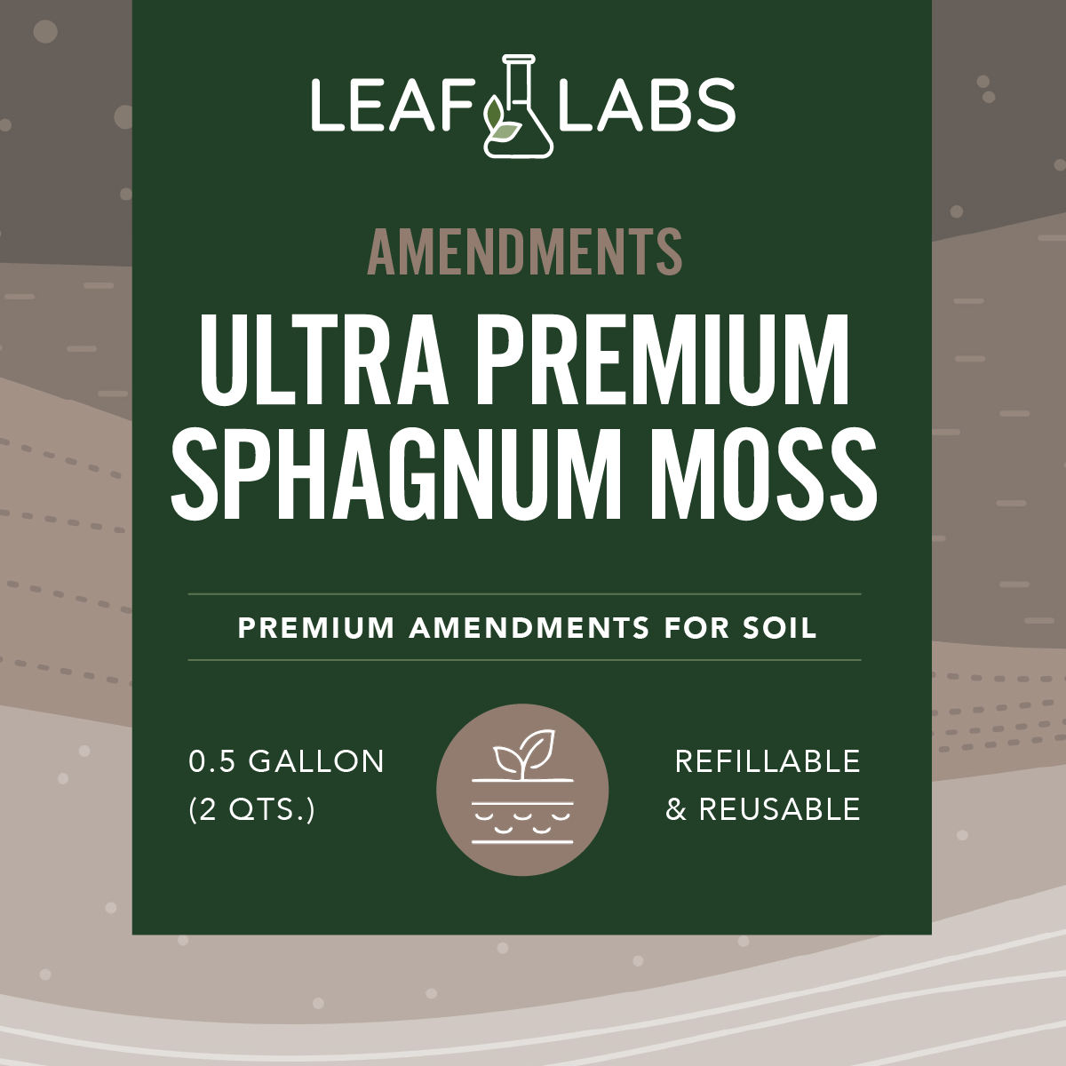 LeafLabs Ultra Premium Sphagnum Moss