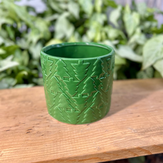 Green Tree Pot