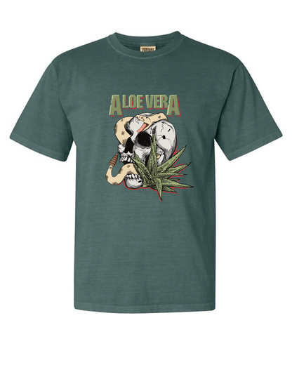 Aloe Vera Plant Themed Band T-Shirt