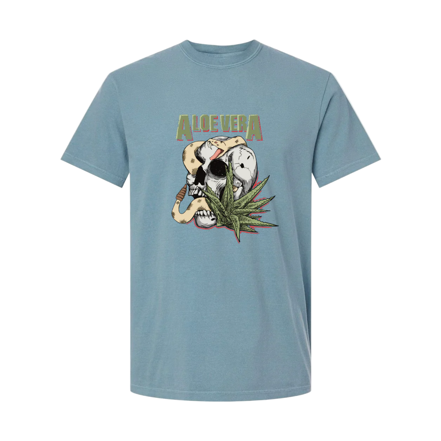 Aloe Vera Plant Themed Band T-Shirt