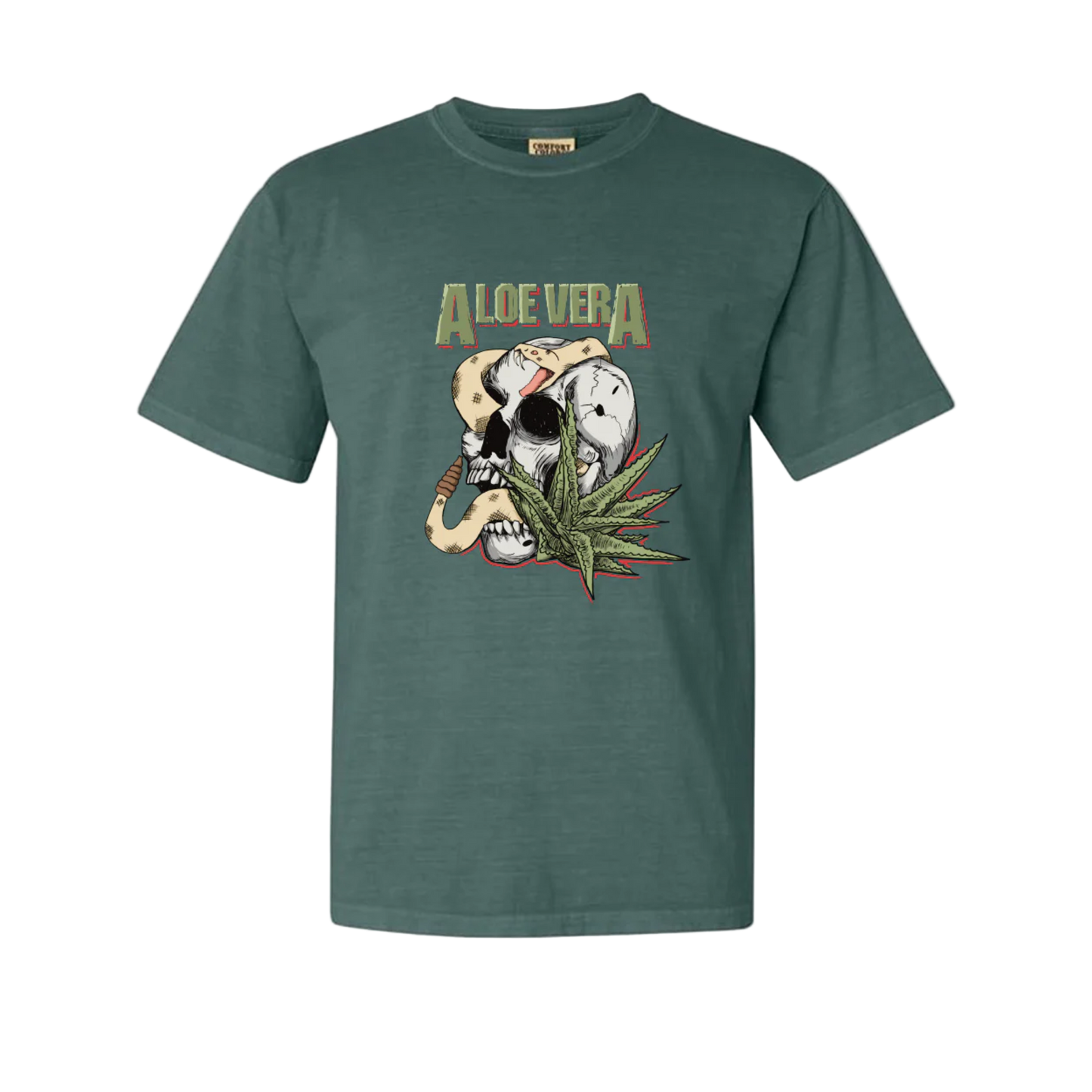 Aloe Vera Plant Themed Band T-Shirt