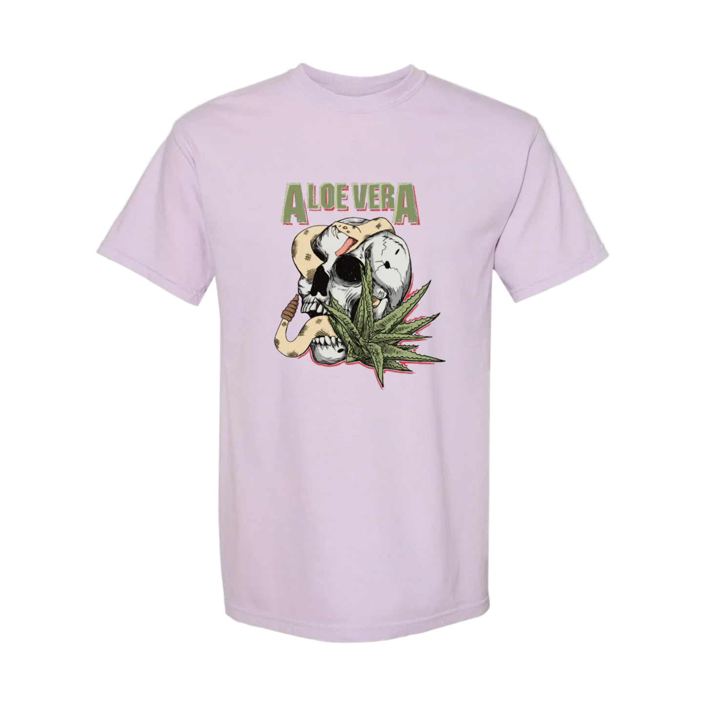 Aloe Vera Plant Themed Band T-Shirt
