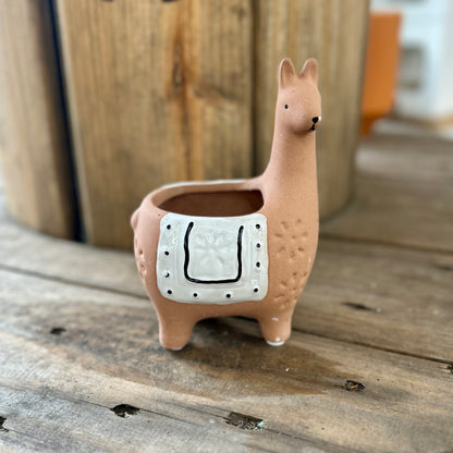 Mini Animal Planters Terracotta
