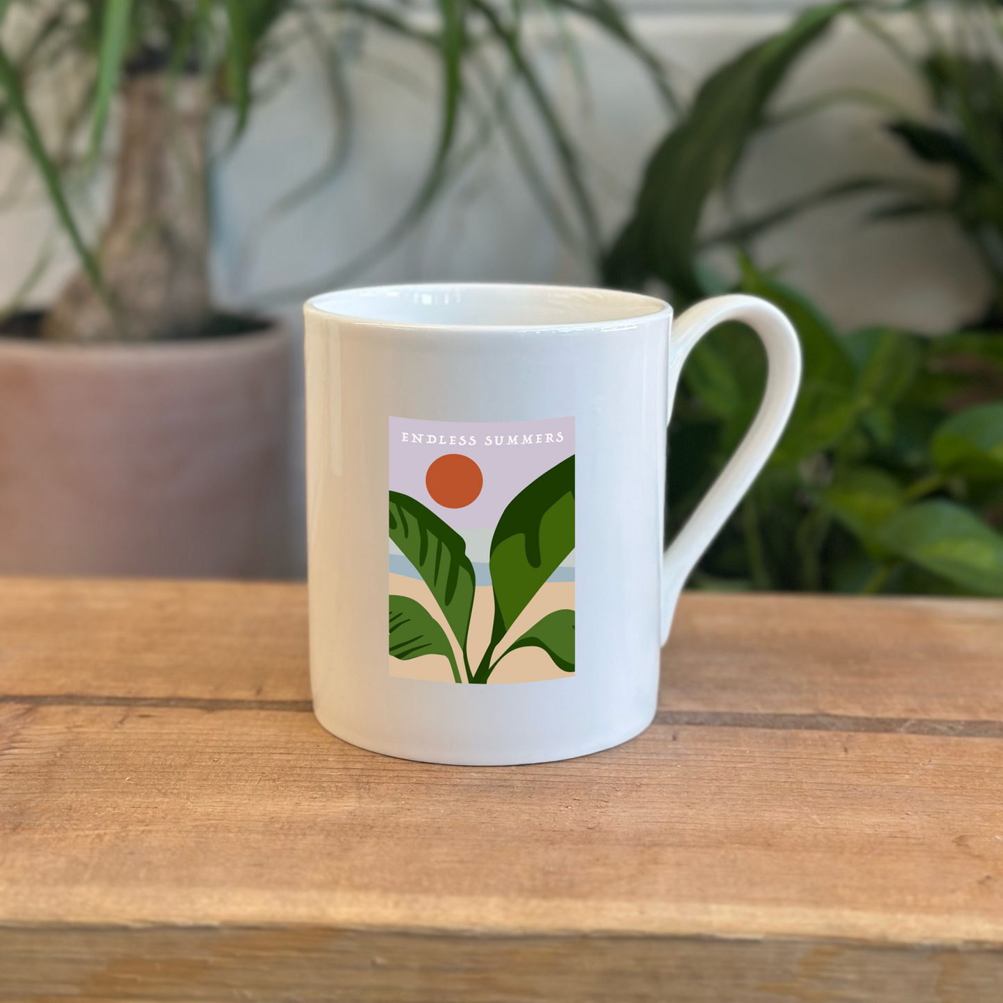 Coffee Cup - "Endless Summer" Bird of Paradise