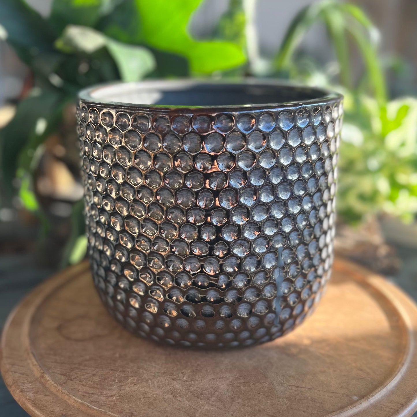 Bronze Dimple Pot