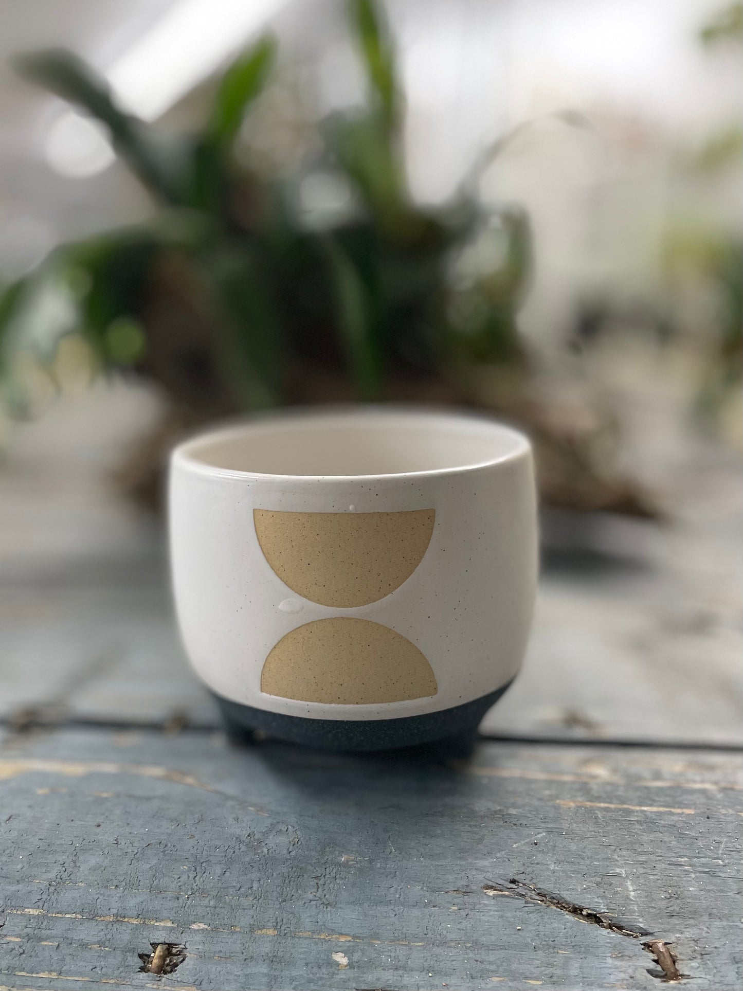 Hourglass Footed Pot