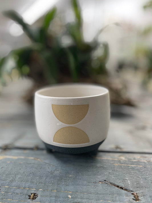 Hourglass Footed Pot