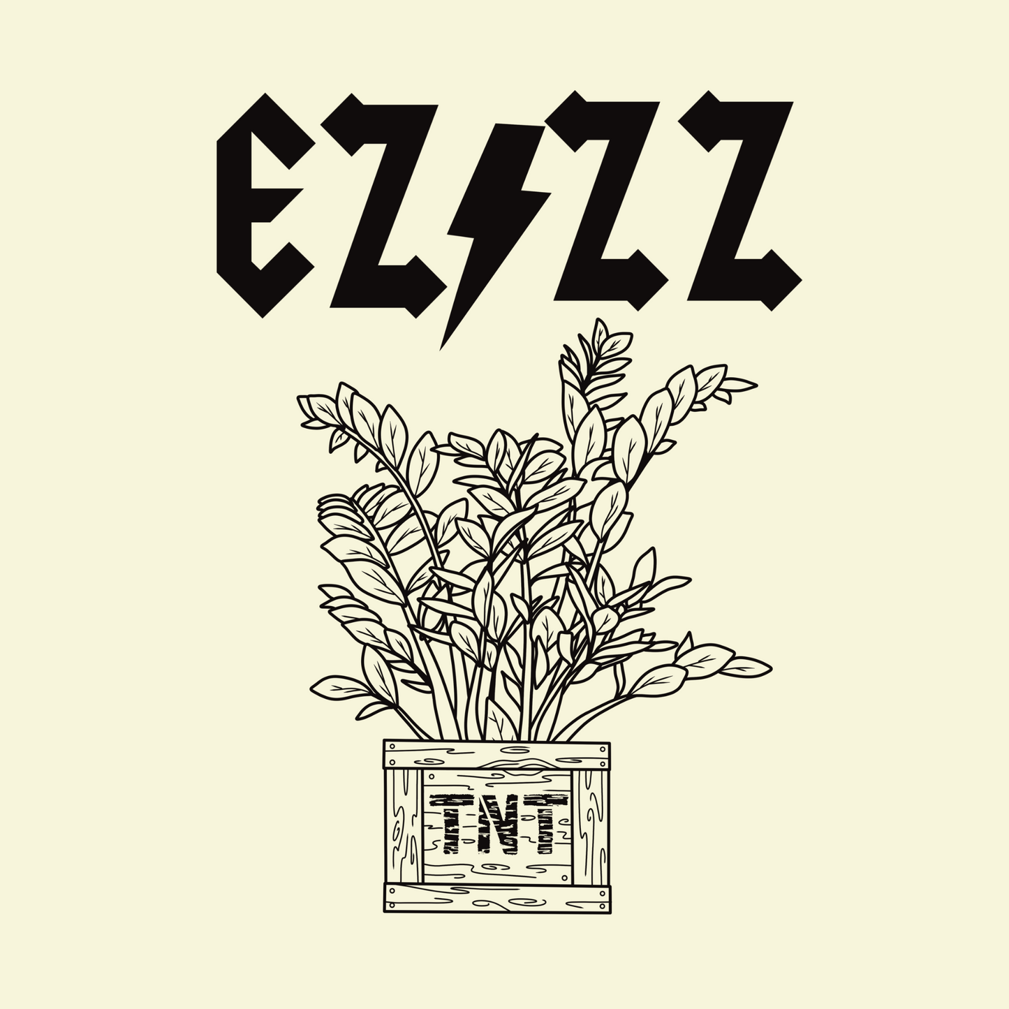 EZ/ZZ Plant Themed Band T-Shirt