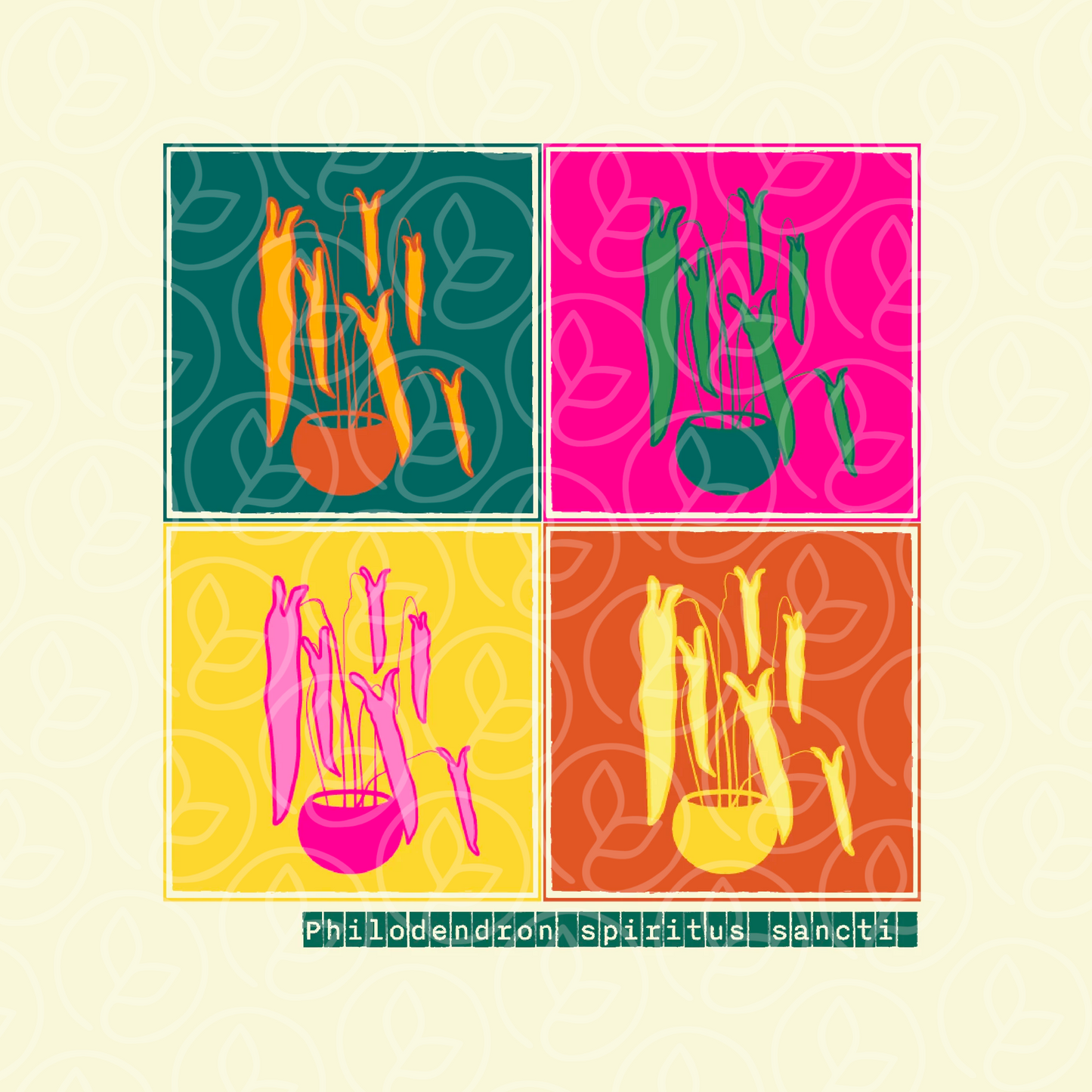 PlantPeople Spiritus Sancti Pop Art T-Shirt