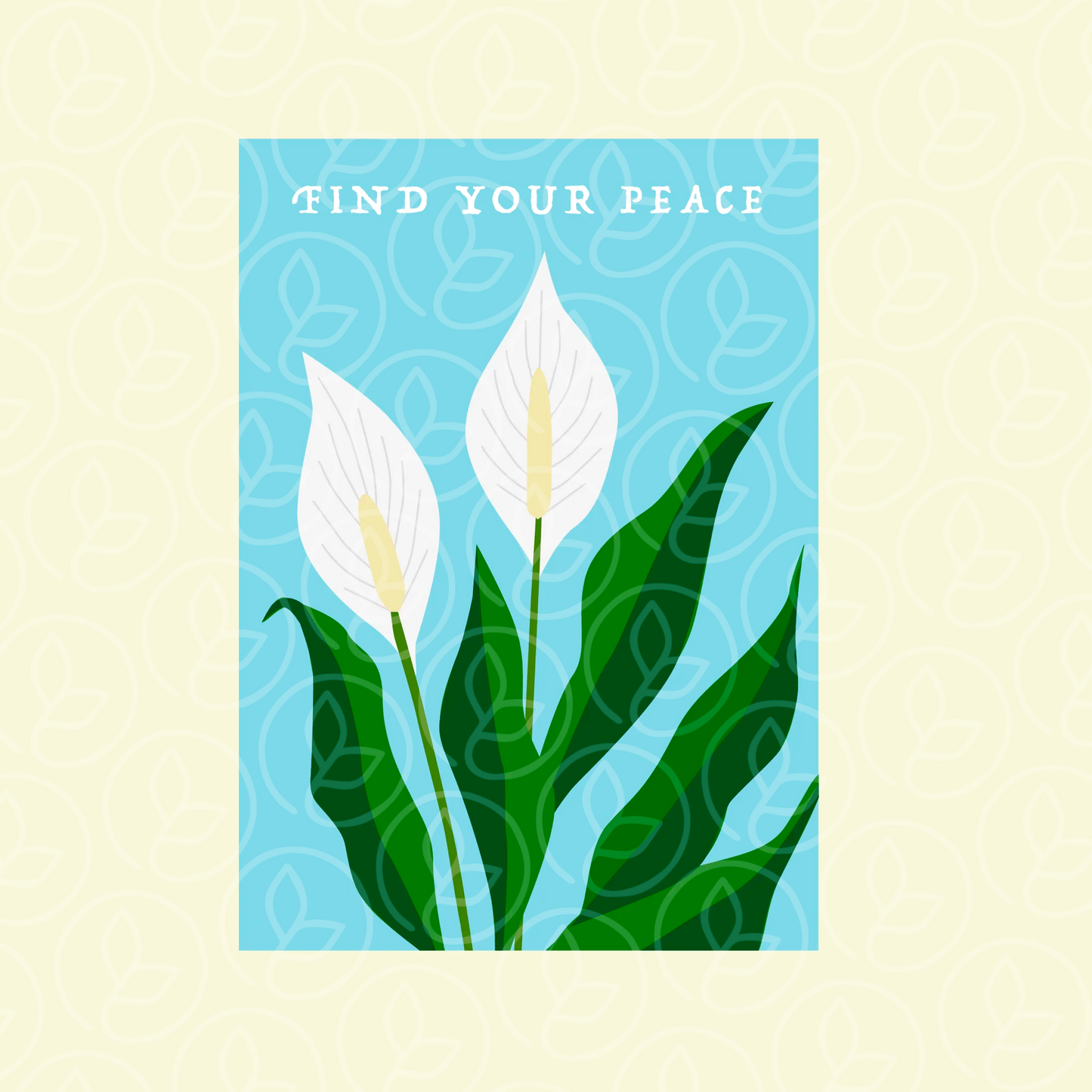 PlantPeople "Find Your Peace" Tote