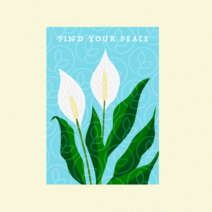 PlantPeople "Find Your Peace" Tote