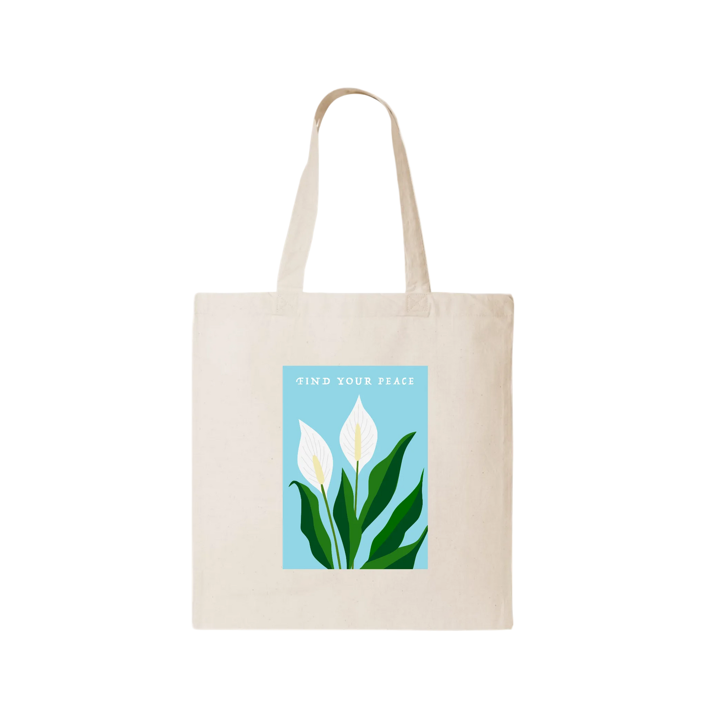 PlantPeople "Find Your Peace" Tote