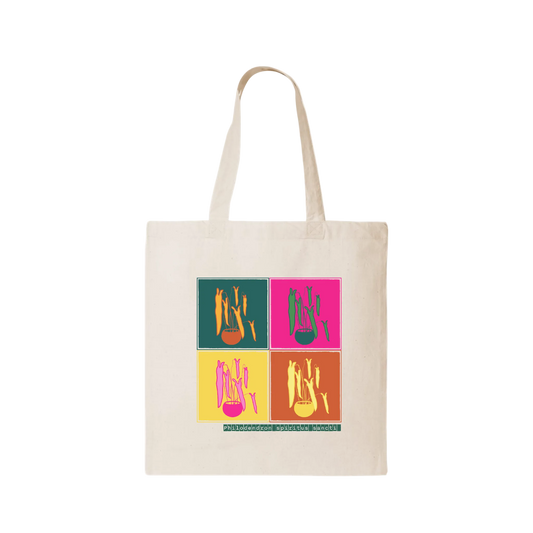 PlantPeople Spiritus Sancti Pop Art Tote