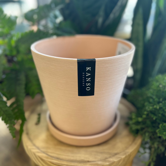 Kanso 7" Tapered Stone Planters