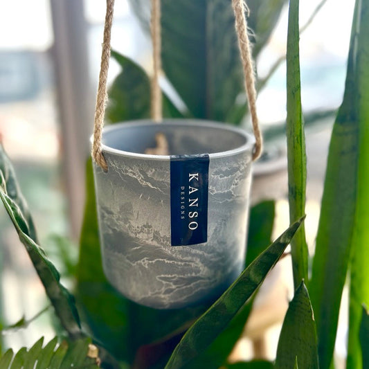 Kanso Stone Hanging Planter