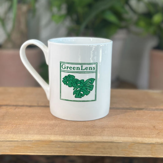 Coffee Cup - Monstera Card Illustration