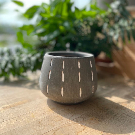 Sgraffito Pot