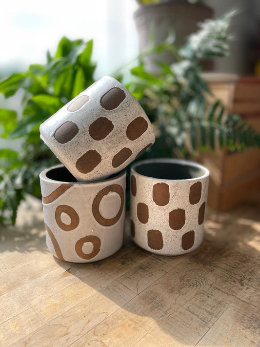 Circles and Dots Pot