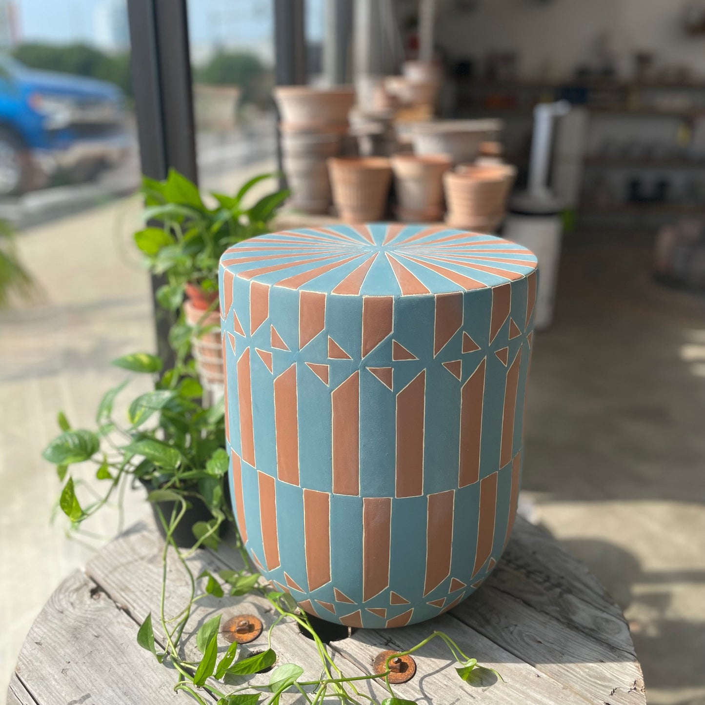 Kaleidoscope Stool