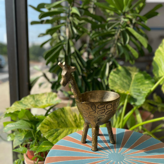 Gia Giraffe Planter