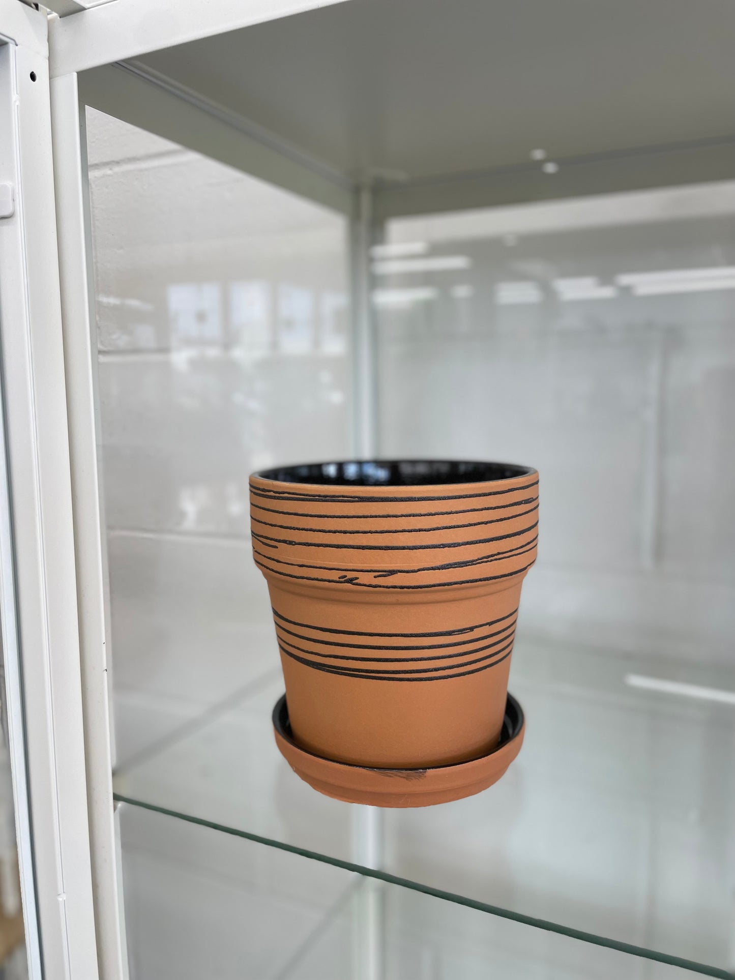 Tiger Stripe Pot