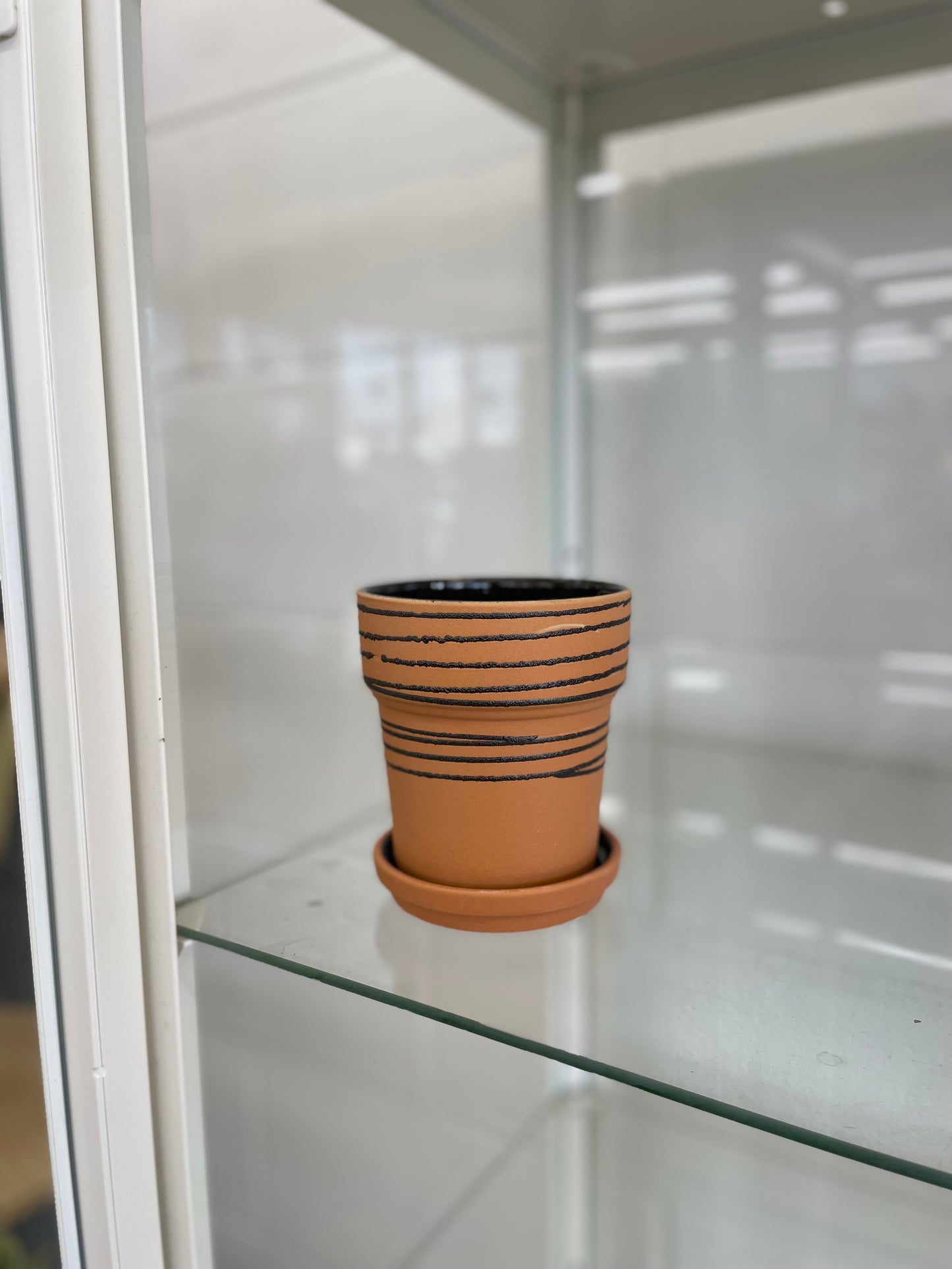 Tiger Stripe Pot