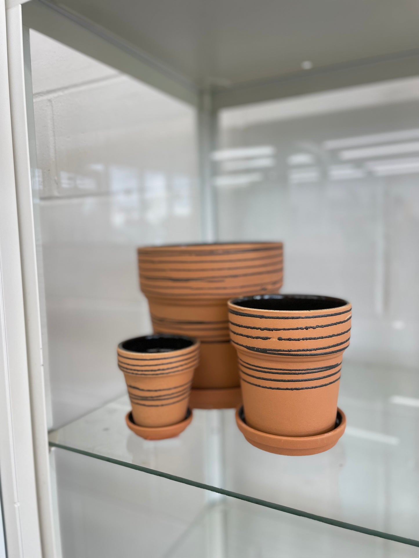 Tiger Stripe Pot