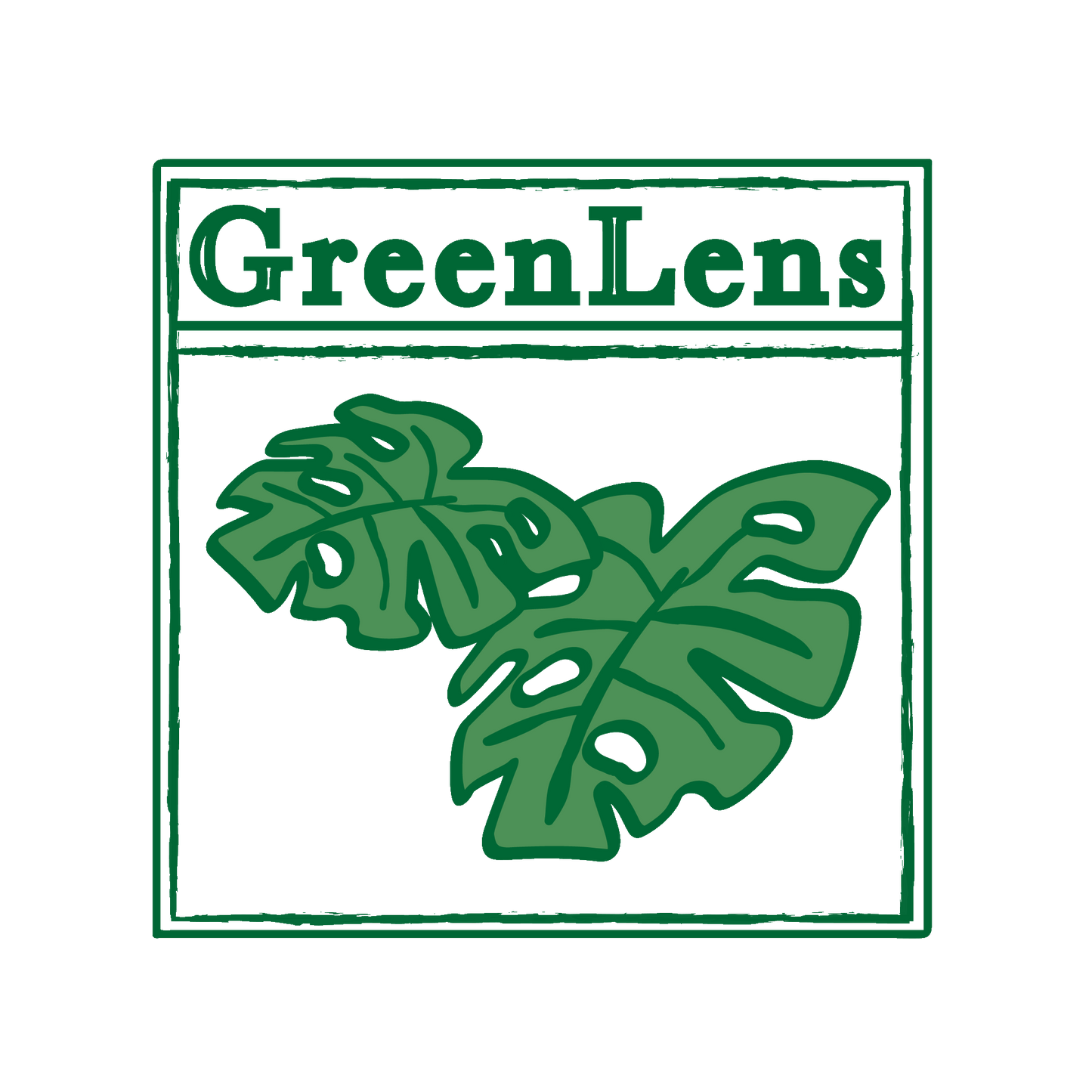 GreenLens Monstera Card T-Shirt